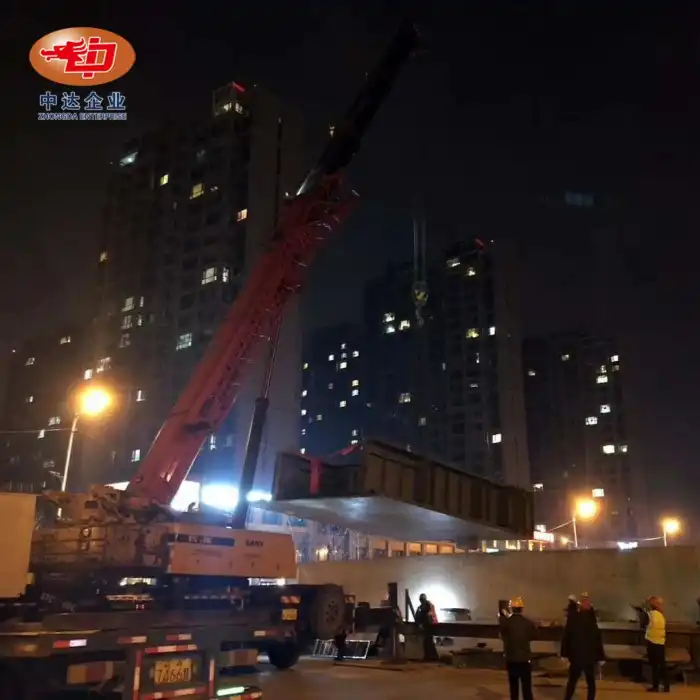 Floating Crane Pontoon